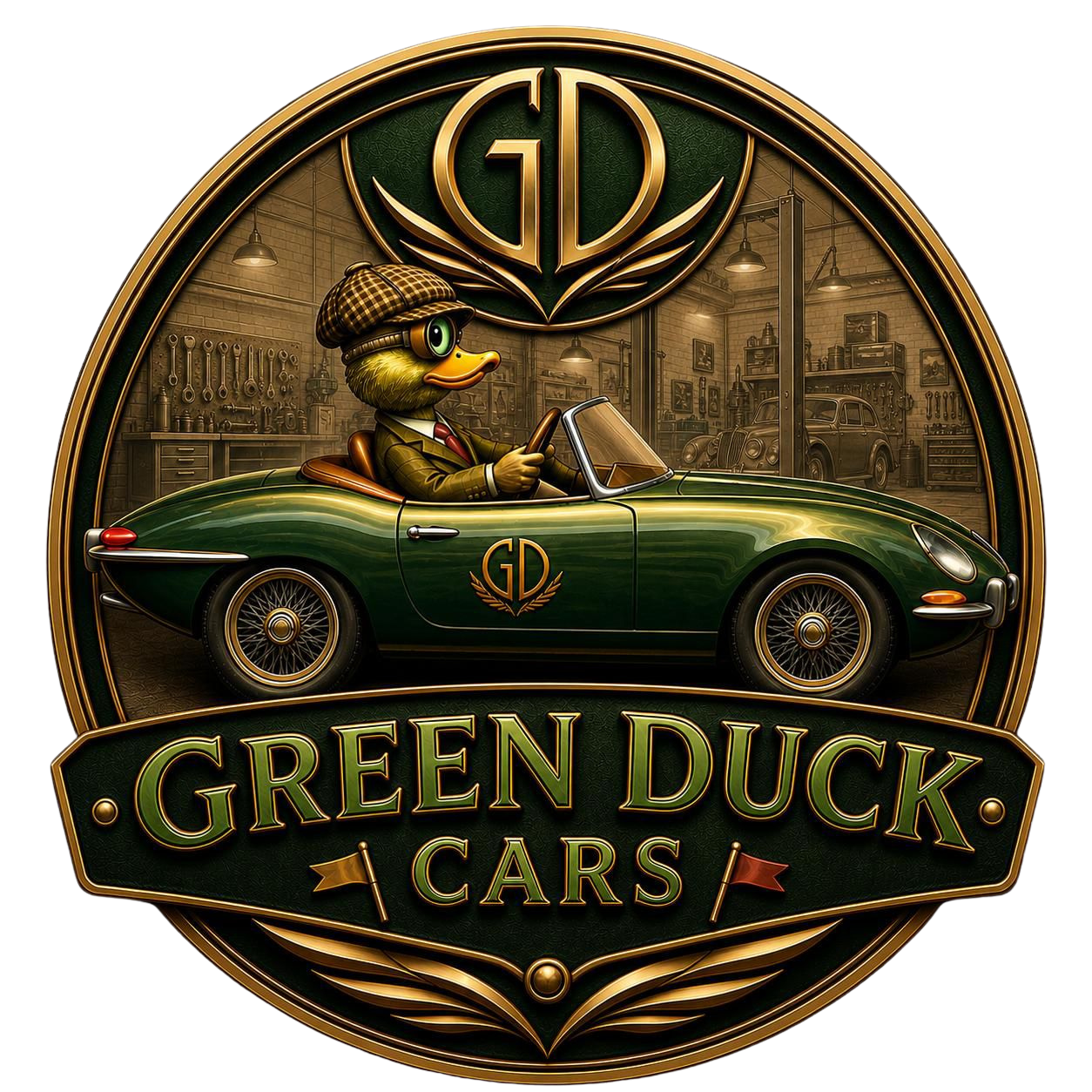 Greenduck Cars Logo