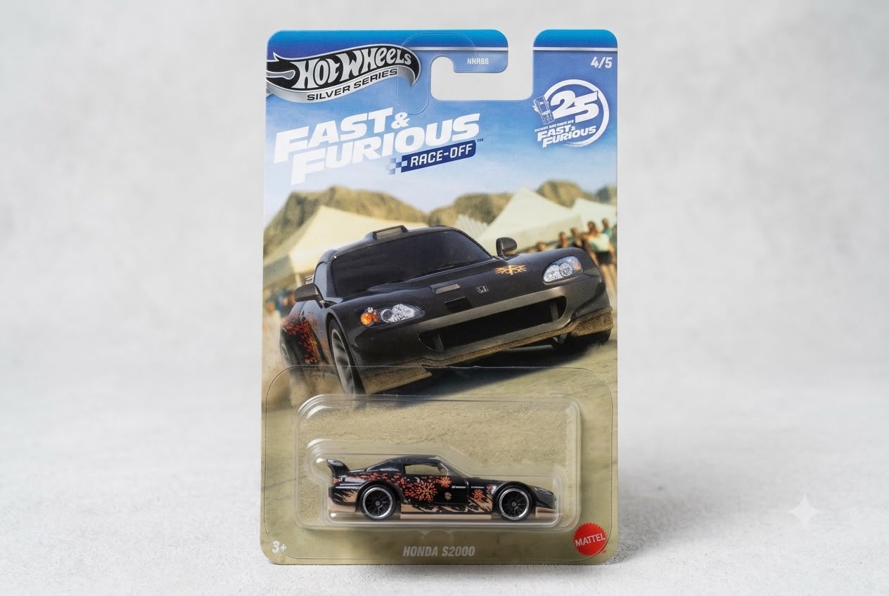 WhatsApp Image 2026-07-15 at 10.43.16 Hot Wheels Fast & Furious 25 YIL RACE-OFF HONDA S2000 JKX18 - Görsel 1