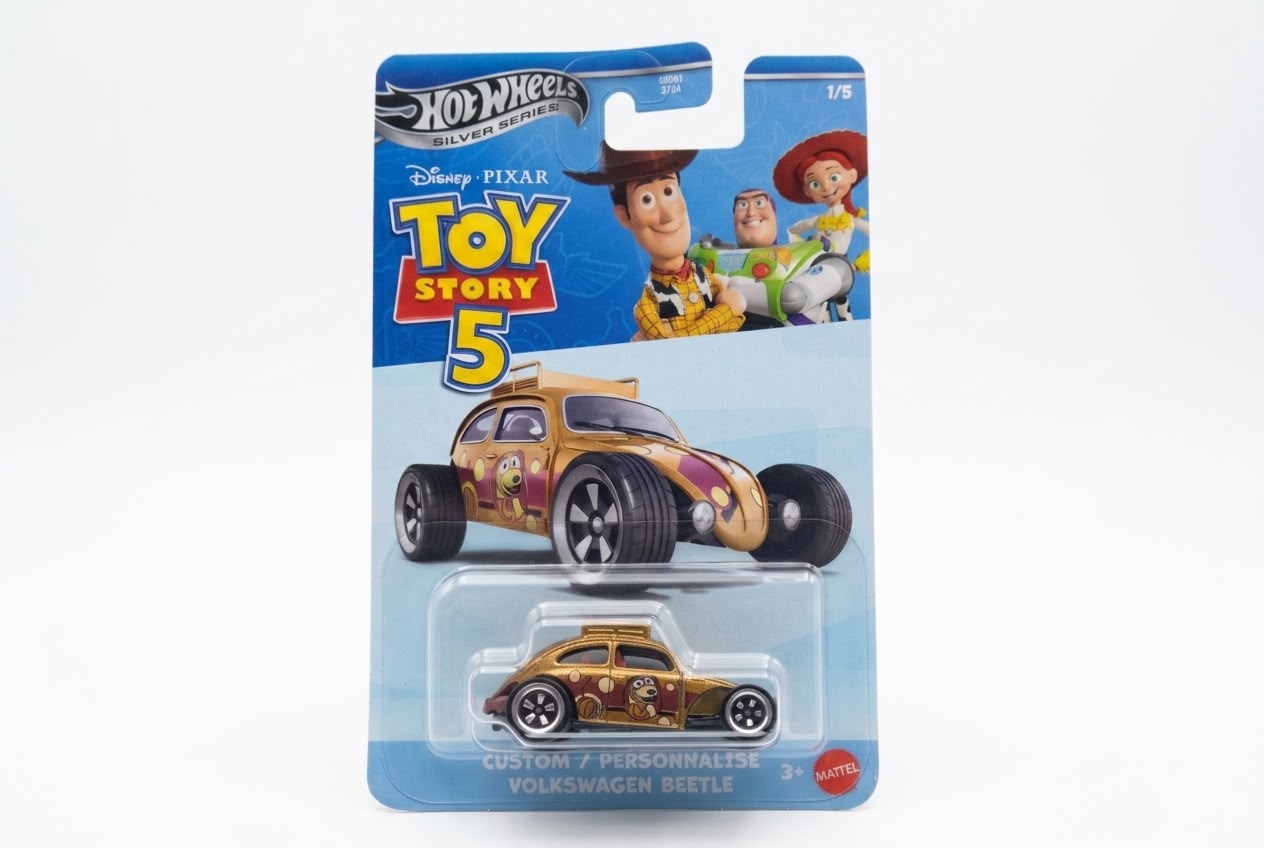 WhatsApp Image 2026-07-15 at 14.24.43 Hot Wheels Silver Series Toy Story 5 Volkswagen Beetle - Görsel 1
