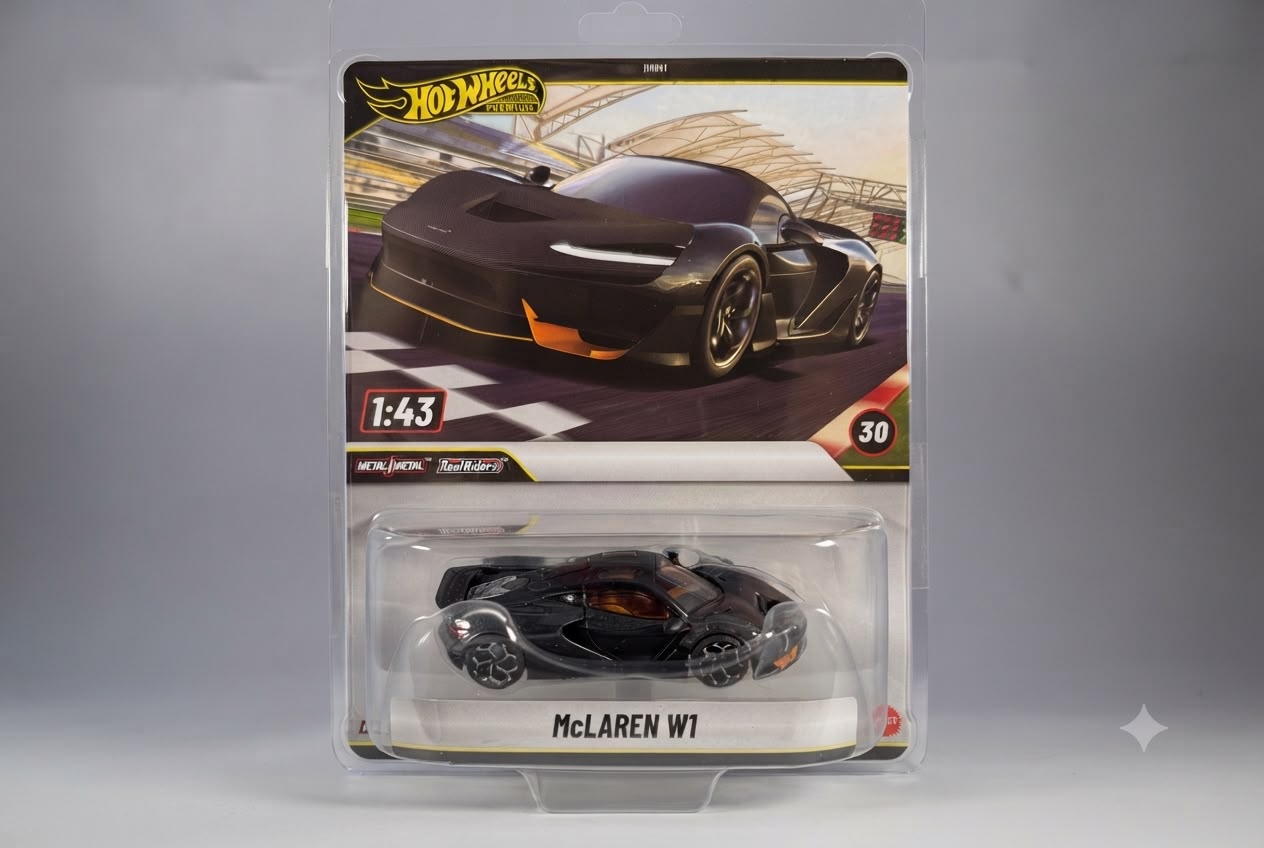 WhatsApp Image 2026-07-16 at 23.06.49 Hot Wheels Premium McLAREN W1 JCN69 - Görsel 1