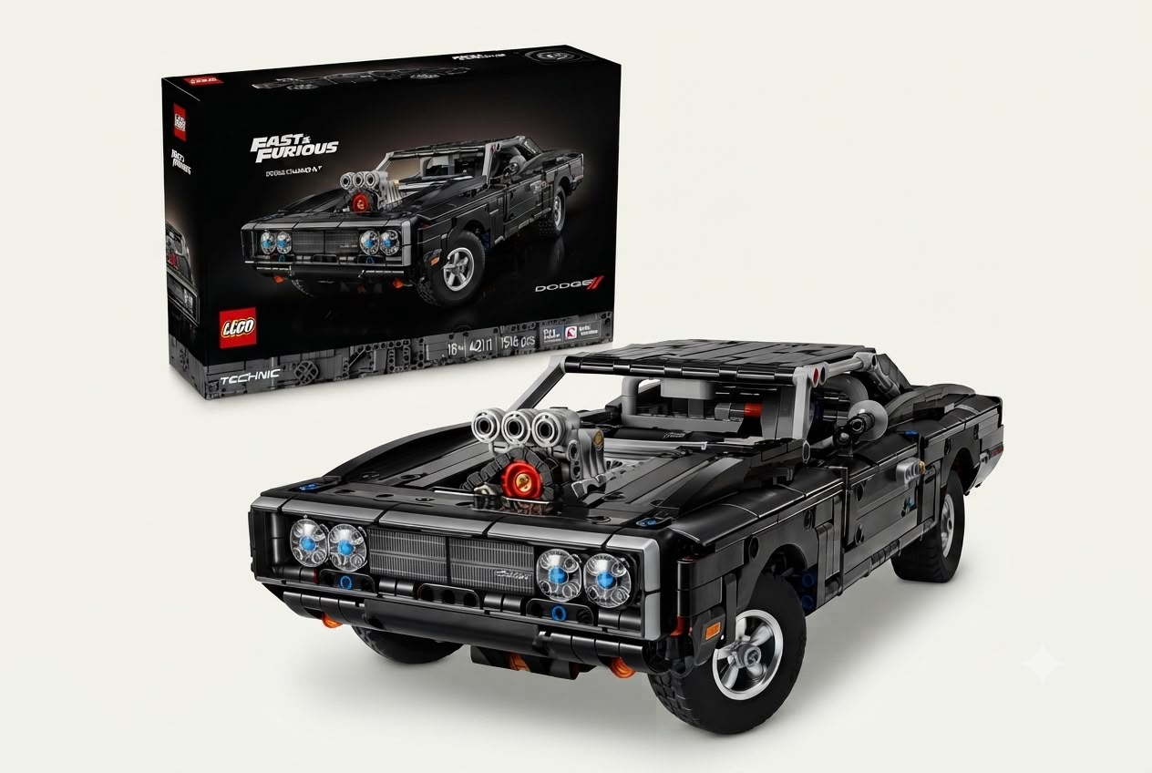 WhatsApp Image 2026-07-16 at 23.21.37 LEGO ® Technic Fast and Furious Dodge Charger R/T Araba 42231 - 18+ için Model Yapım Seti (1516P) - Görsel 1