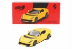 1:64  BBR Ferrari 812 Competizione Giallo Modena Diecast Model Araba
