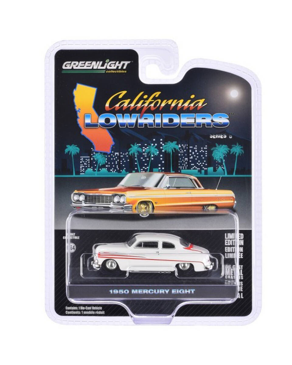 Greenlight 1/64 California Lowriders Series 6- 1950 Mercury Eight Coupe 63070-B Greenlight Greenlight 1/64 California Lowriders Series 6- 1950 Mercury Eight Coupe 63070-B Greenlight - Görsel 1