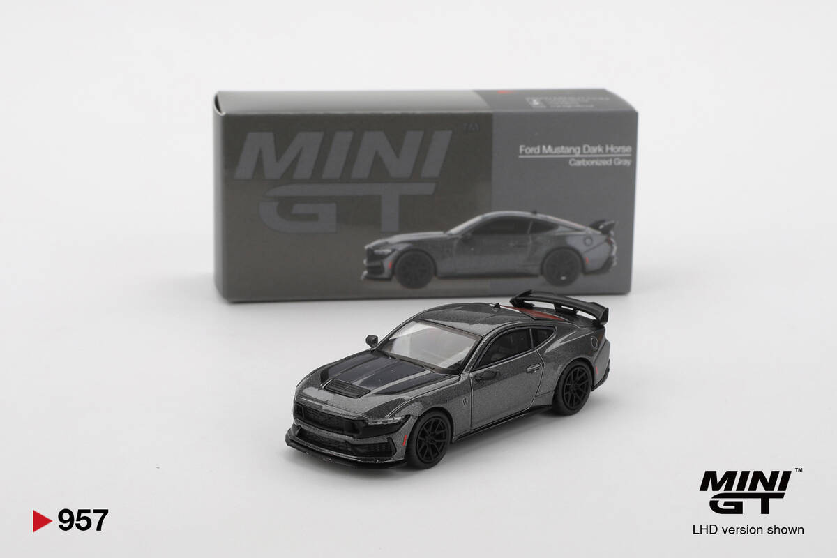 mini-gt-164-ford-mustang-dark-horse-2024-carbonized-gray-mgt00957-164-mini-gt-11507-39-O Mini GT 1/64 Ford Mustang Dark Horse 2024 Carbonized Gray MGT00957 Mini GT - Görsel 1